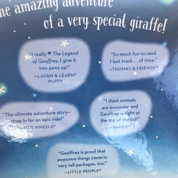 Exclusive Geoffrey the Giraffe book. - Picture 2 of 3